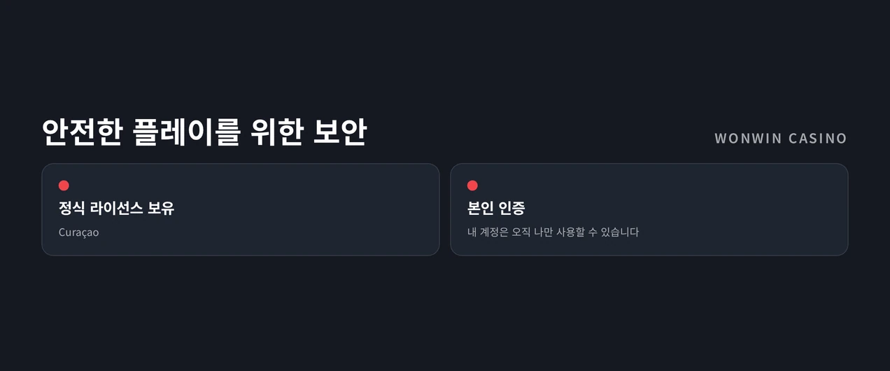 보안 구조 두 가지 검토하십시오